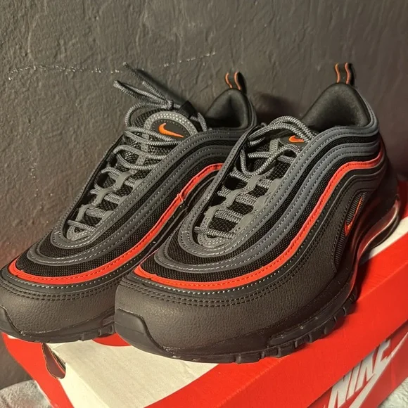 Air Max 97 Black Picante Red Black Picante Red Air Max 97 Black